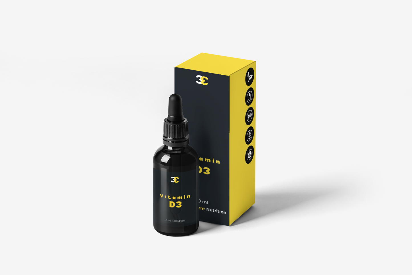 Witamina D3 Krople 2000 IU – 10 ml Witamina Słońca dla Odporności