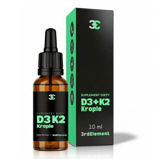 Witamina D3 + K2 w kroplach – naturalna synergia dla kości, serca i odporności