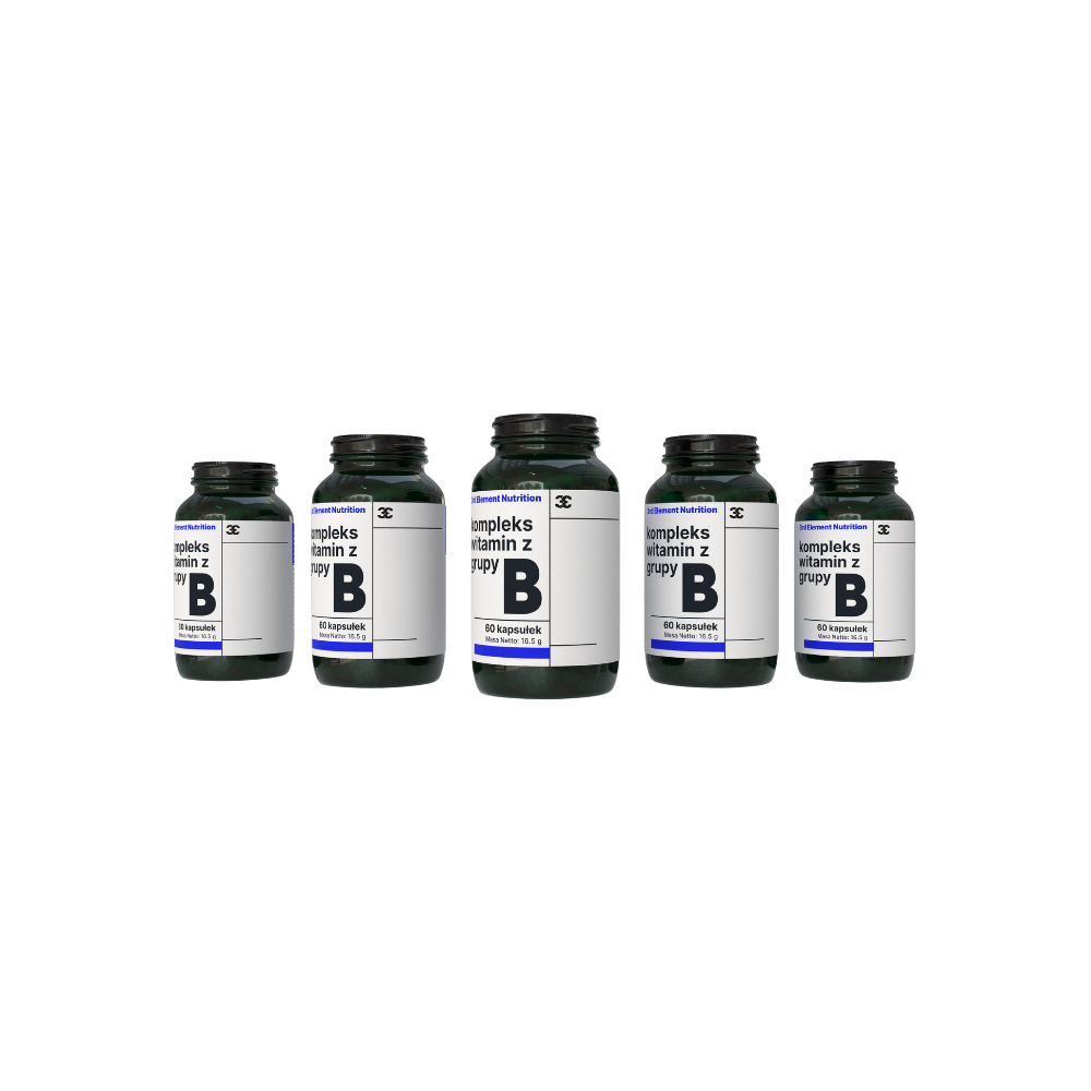 Witamina B Kompleks – 60 kapsułek