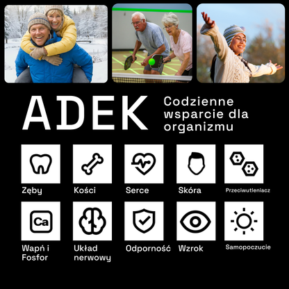 ADEK Krople 10 ml – kompleks witamin A, D, E i K