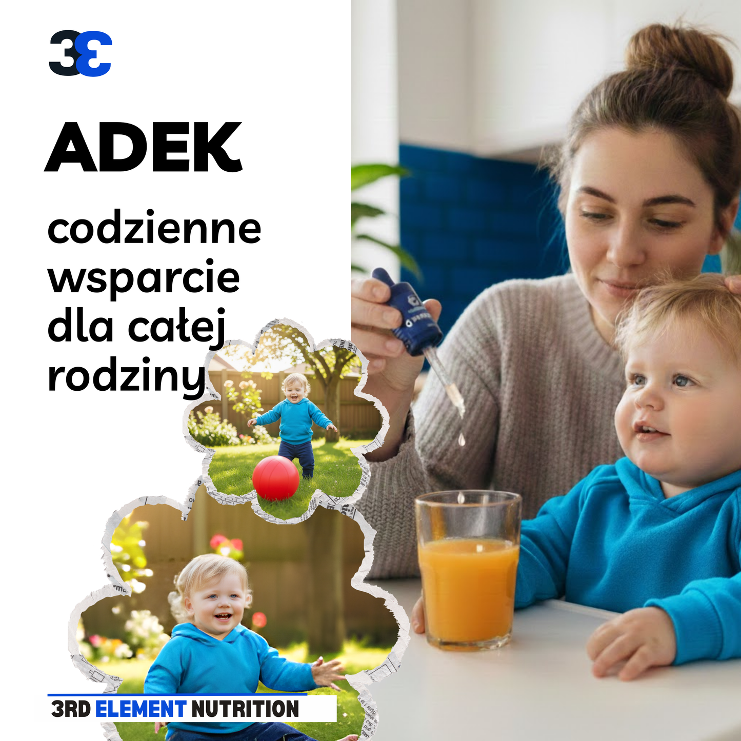 ADEK Krople 10 ml – kompleks witamin A, D, E i K