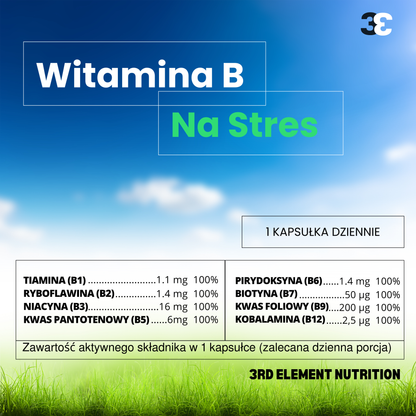 Witamina B Kompleks – 60 kapsułek