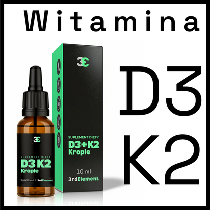 Witamina D3 + K2 w kroplach – naturalna synergia dla kości, serca i odporności